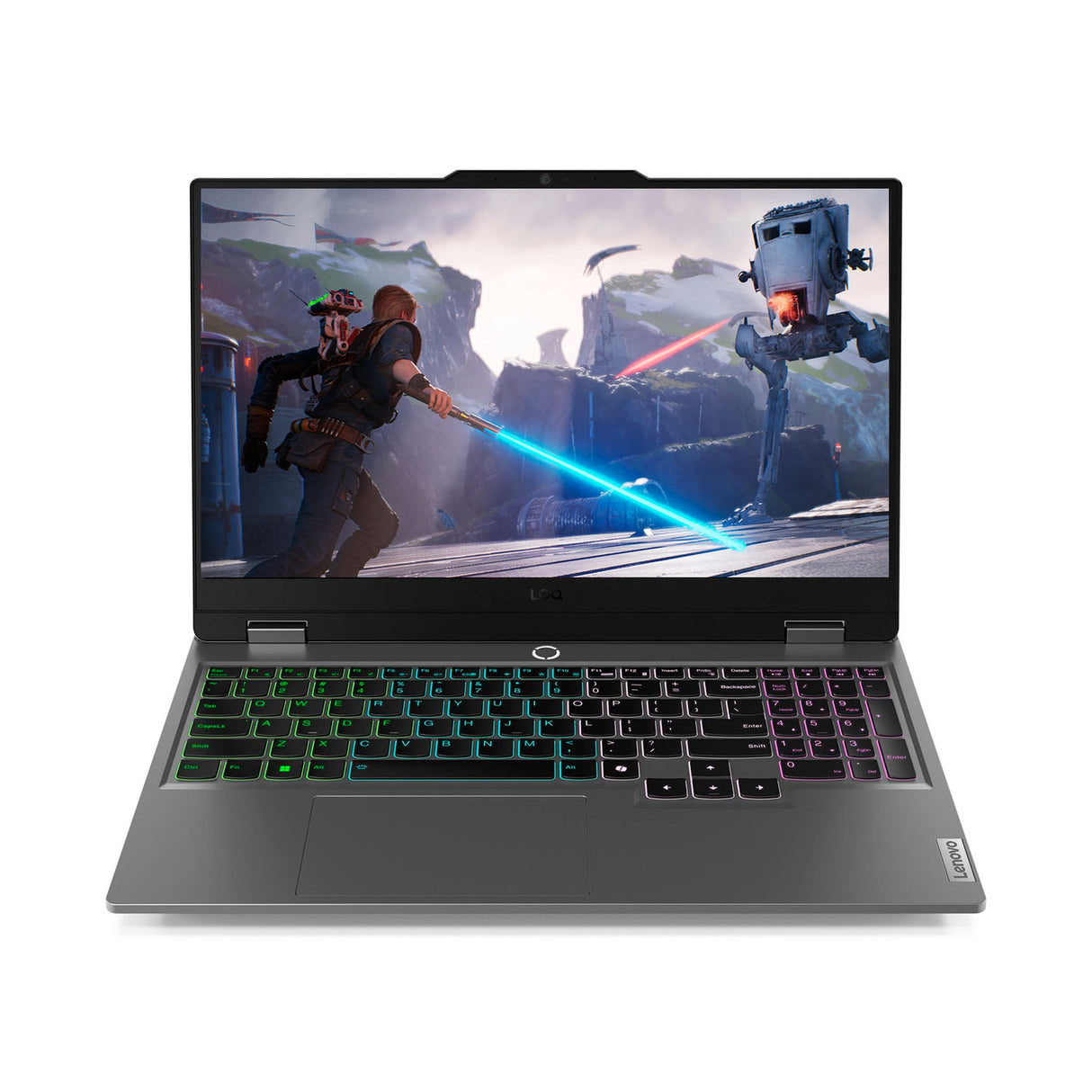 Laptop Lenovo LOQ 15ARP9 Ryzen 5 7235HS Ram 12GB Disco 512GB SSD Video NVIDIA RTX 3050 6GB 15.6" FHD Windows 11 (83JC005RLM)