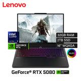 Laptop Lenovo Legion Pro 7 16IAX10H Intel Core Ultra 9 275HX Ram 32GB Disco 2TB SSD Video NVIDIA RTX 5080 16GB 16" WQXGA OLED Windows 11 (83F50052US)