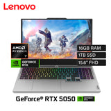 Laptop Lenovo LOQ 15AHP10 Ryzen 7 250 Ram 16GB Disco 1TB SSD Video Nvidia RTX 5050 8GB 15.6" FHD Windows 11 (83JG000FUS)