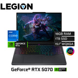 Laptop Lenovo Legion 5 15IRX10 Intel Core i7 14700HX Ram 16GB Disco 1TB SSD Video Nvidia RTX 5070 8GB 15.1" WQXGA OLED Windows 11 (83LY000PUS)