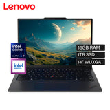 Laptop Lenovo ThinkPad X1 Carbon Gen 12 Intel Core Ultra 7 155U Ram 16GB Disco 1TB 14" WUXGA Windows 11 Pro (21KD000YLM)