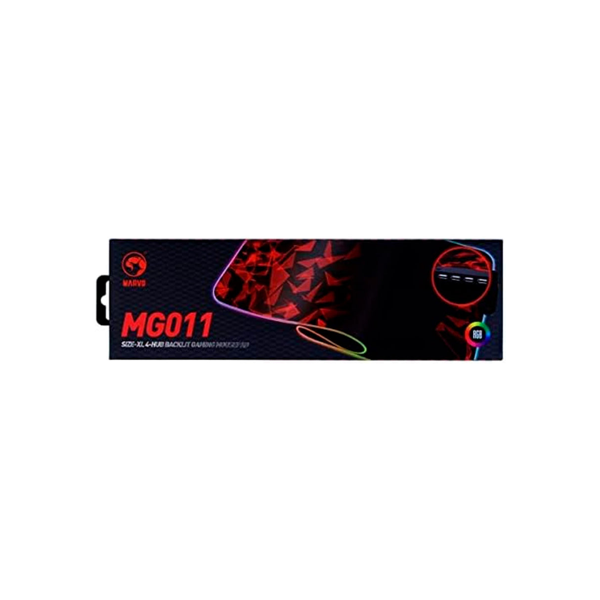 Mousepad Marvo MG011 Size XL 4-Hub RGB