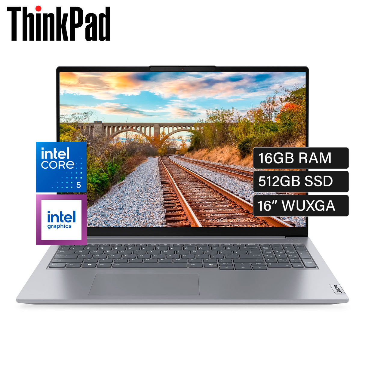 Laptop Lenovo ThinkBook 16 G7 IML Intel Core 5 125U Ram 16GB Disco 512GB SSD 16" WUXGA Windows 11 Pro (21MS00B4LM)