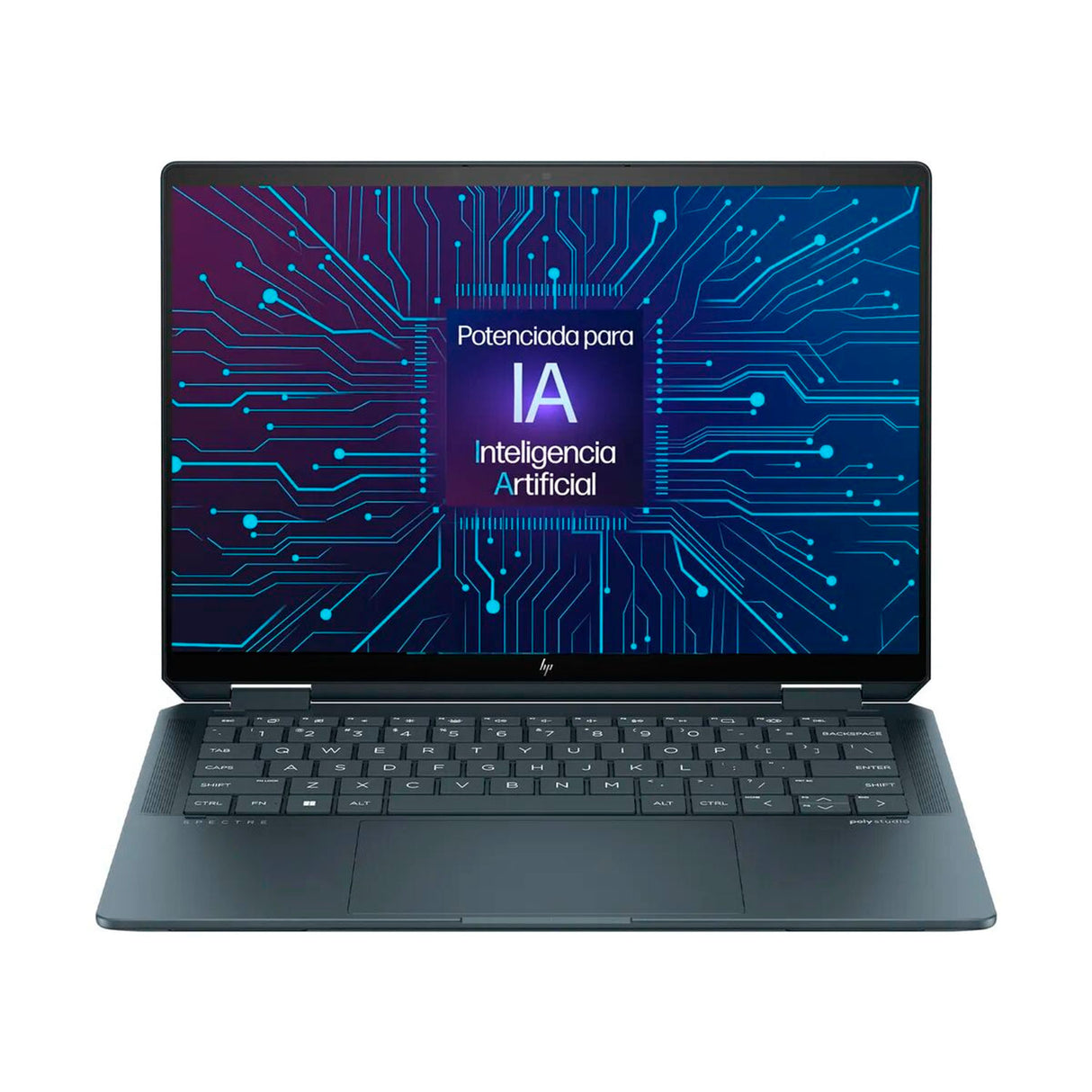 Laptop HP Spectre X360 14-EU0000LA Intel Core Ultra 7 155H RAM 32GB SSD 1TB 14" 2.8K OLED Windows 11 (A14MTLA#ABM)