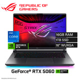 Laptop Asus ROG Strix G16 G615JMR-AS74 Intel Core i7 14650HX Ram 16GB Disco 1TB SSD NVIDIA RTX 5060 8GB 16" WUXGA Windows 11 (90NR0LB1-M000M0)