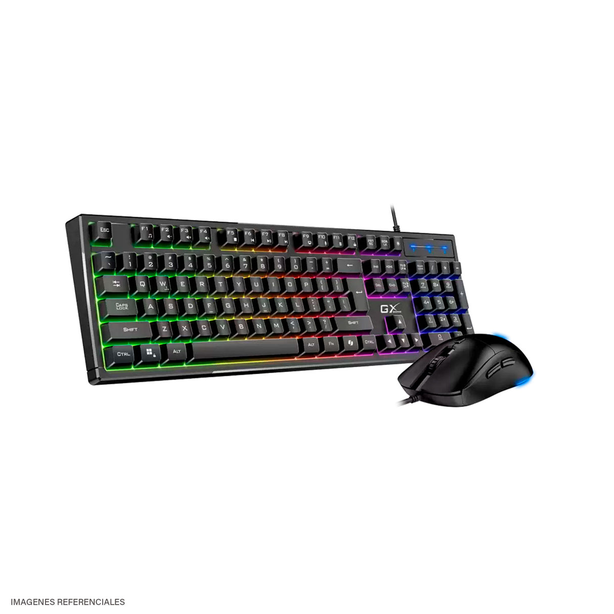 Teclado Genius + Mouse GX Corpion KM-GX6 AI Copilot Gaming RGB