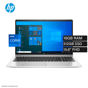 Laptop HP ProBook 450 G8 Intel Core i7 1165G7 Ram 16GB Disco 512GB SSD 15.6″ FHD Open Box
