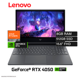 Laptop HP Victus 15-FB3049LA Ryzen 7 7445HS Ram 8GB Disco 512GB SSD NVIDIA RTX 4050 6GB 15.6" FHD Windows 11 (D53P1LA)