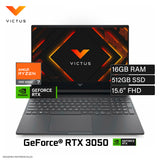 Laptop HP Victus Gaming 15-fb3020la Ryzen 7 7445HS RAM 16 GB Disco 512 GB SSD NVIDIA RTX 3050 6 GB 15.6" FHD Windows 11 (BT4F7LA#ABM)