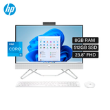 HP AIO 24-CB1009LA Intel Core i5 1235U RAM 8GB Disco 512GB SSD 23.8" FHD Windows 11