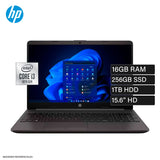 Laptop HP 250 G8 Intel Core i3-1005G1 Ram 8GB Disco 128GB SSD + 1TB HDD Intel UHD Graphics 15.6" HD FreeDOS Open Box