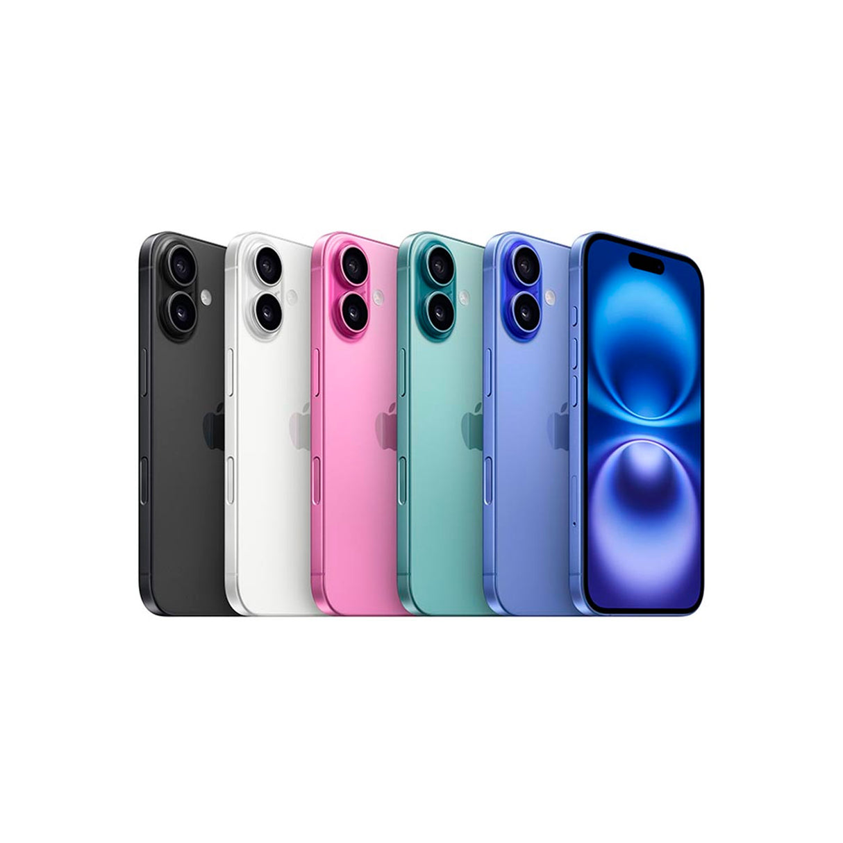 iPhone 16 Almacenamiento 128GB 6.1" OLED Azul E-Sim , Chip