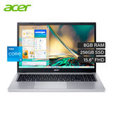 Laptop ACER Aspire 3  15 Intel Core i5 1235U RAM 8GB Disco 256GB SSD 15.6" FHD Windows 11 Open Box