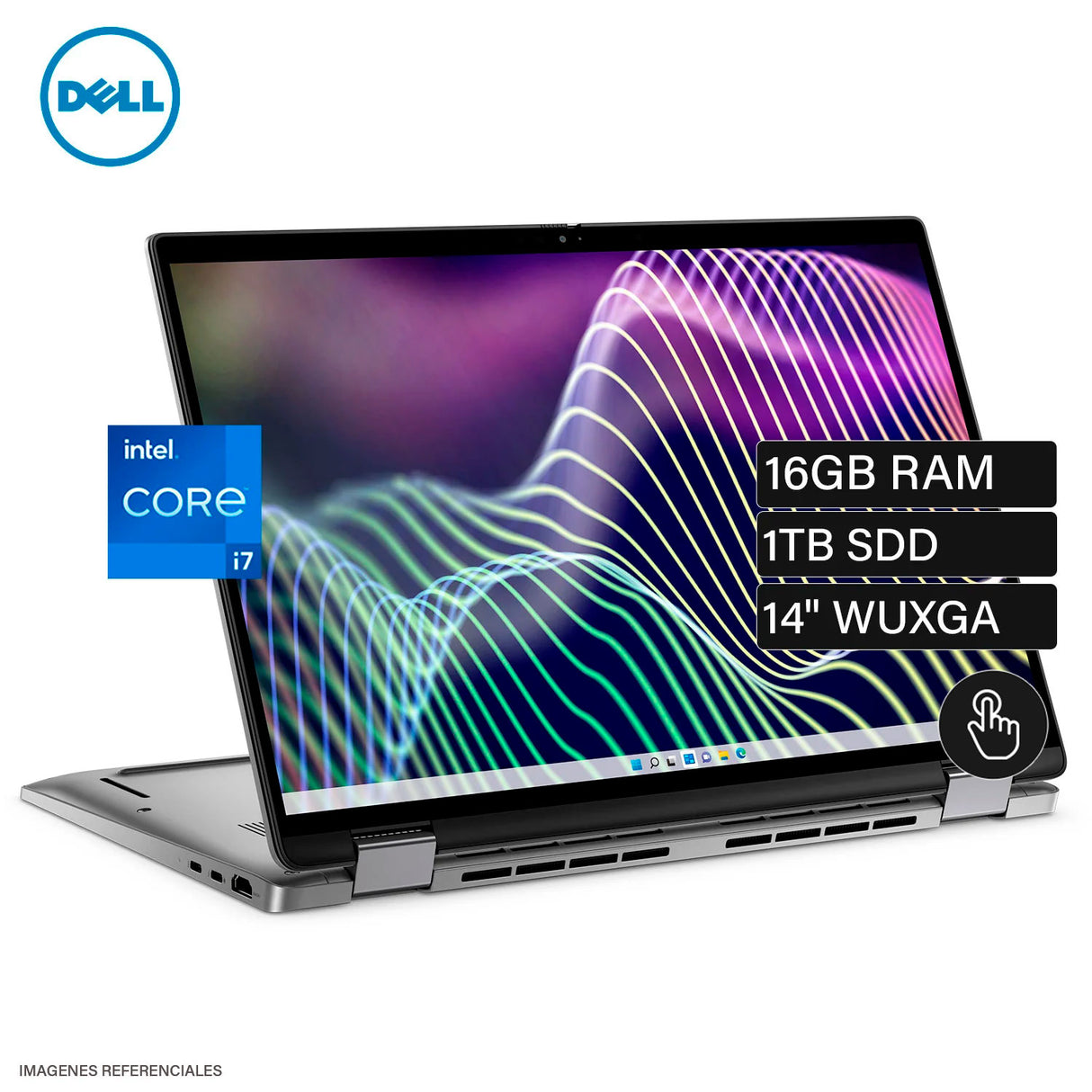 Dell Latitude 7440 x360 2 en 1 Intel Core i7-1365U vPro RAM 16GB DDR5 Disco 1TB SSD Pantalla 14" WUXGA Táctil Open Box