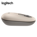 Mouse Logitech Pop Bluetooth  Gris Arena / Niebla