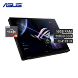 Laptop Asus ROG Flow X13 GV302XA-X13.R9512 Ryzen 9 7940HS RAM 16GB Disco 512GB SSD 13.4" FHD Táctil Windows 11