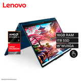 Laptop Lenovo IdeaPad 5 2-in-1 16AKP10 Ryzen AI 7 350 16GB RAM 1TB SSD 16″ WUXGA Táctil Windows 11 (83KU0013US)