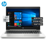 Laptop HP Probook 450 G7 Intel Core i5 10210U RAM 8GB Disco 512GB SSD 15.6" FHD Windows 10 Pro