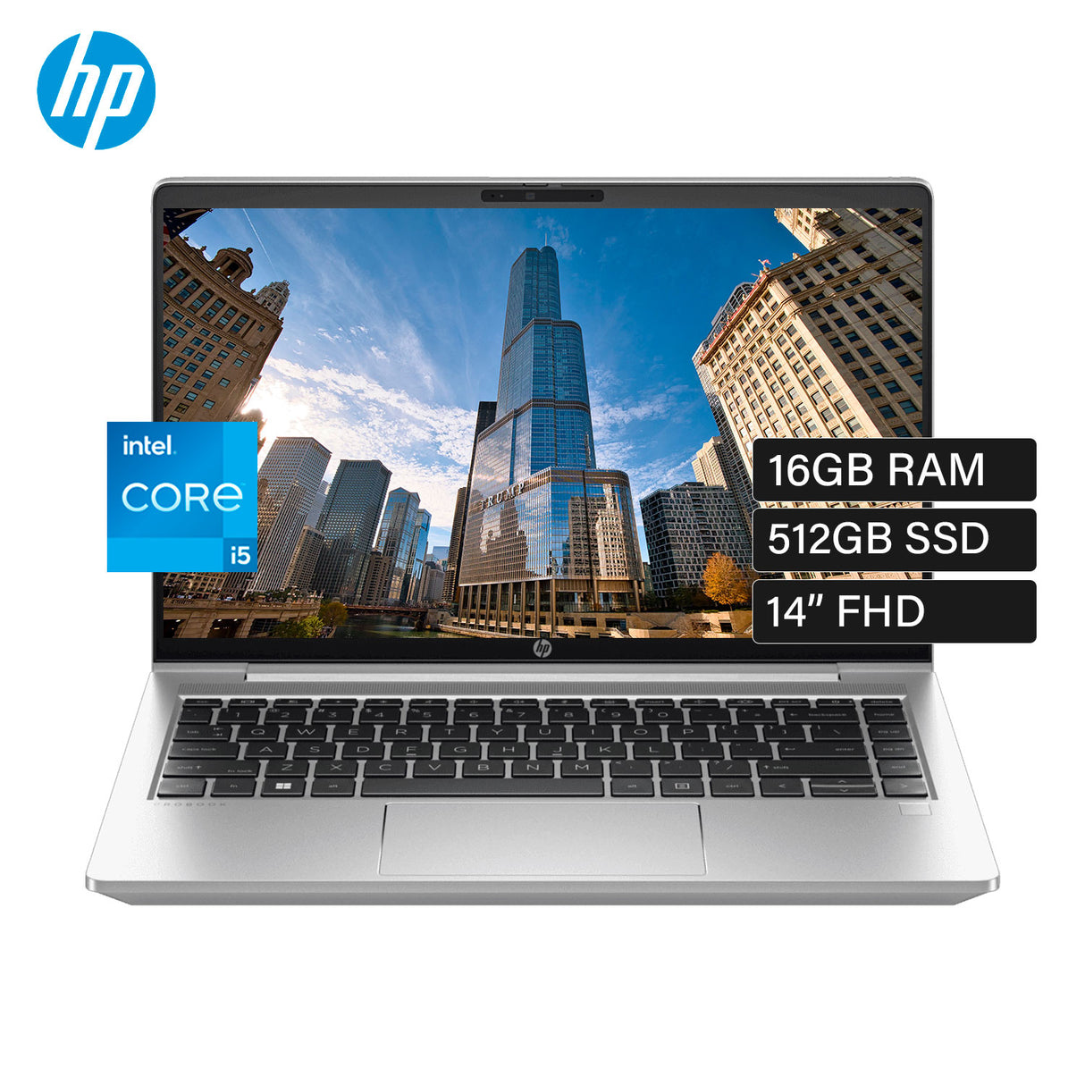 Laptop HP Probook 440 G10 Intel Core i5 1335U Ram 16GB Disco 512GB SSD 14" FHD Windows 11  (7Z7H2LT#ABM)