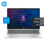 Laptop HP 14-EP1001LA Core Ultra 5 125H RAM 8GB Disco 512GB SSD 14" FHD Windows 11