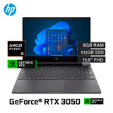 Laptop HP Victus 15-FB2002LA Ryzen 5 8645HS RAM 8GB Disco 512GB SSD Video RTX 3050 6GB 15.6" FHD Windows 11 (A14LLLA#ABM)