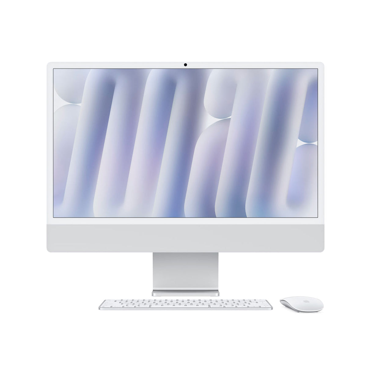iMac Chip M4 Ram 16GB Disco 512GB SSD 23.5" 4.5K Retina Silver Teclado Español (MWUV3LZ/A)