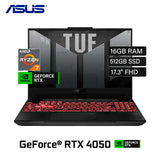 Laptop ASUS TUF Gaming FA707NUR-HX035 Ryzen 7 7435HS Ram 16GB Disco 512GB SSD Video Nvidia RTX 4050 6GB 17.3" FHD FreeDos
