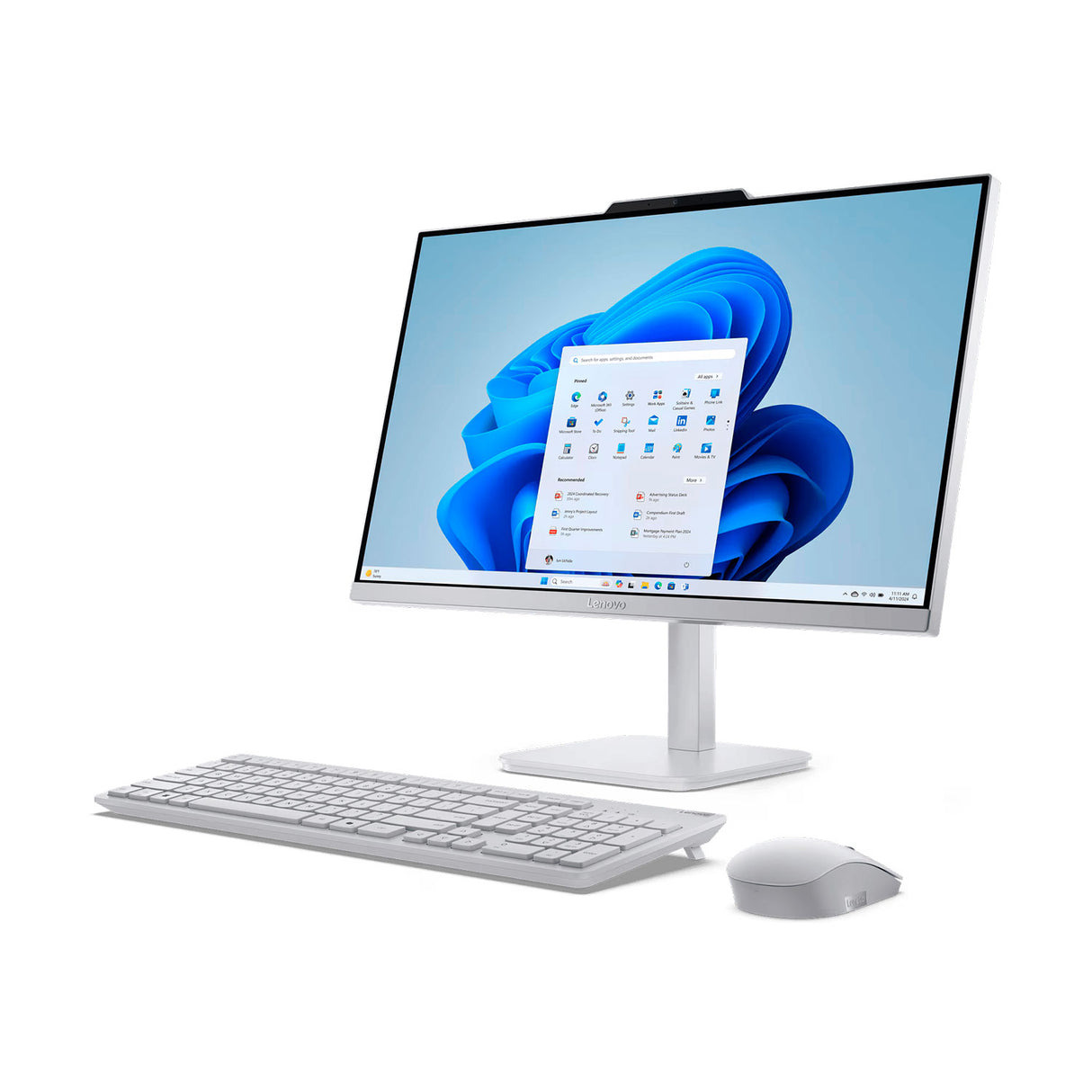 Lenovo Ideacentre AIO A100 Intel Core i3 N305 RAM 8GB Disco 512GB SSD 23.8" FHD (F0J6002NLD)