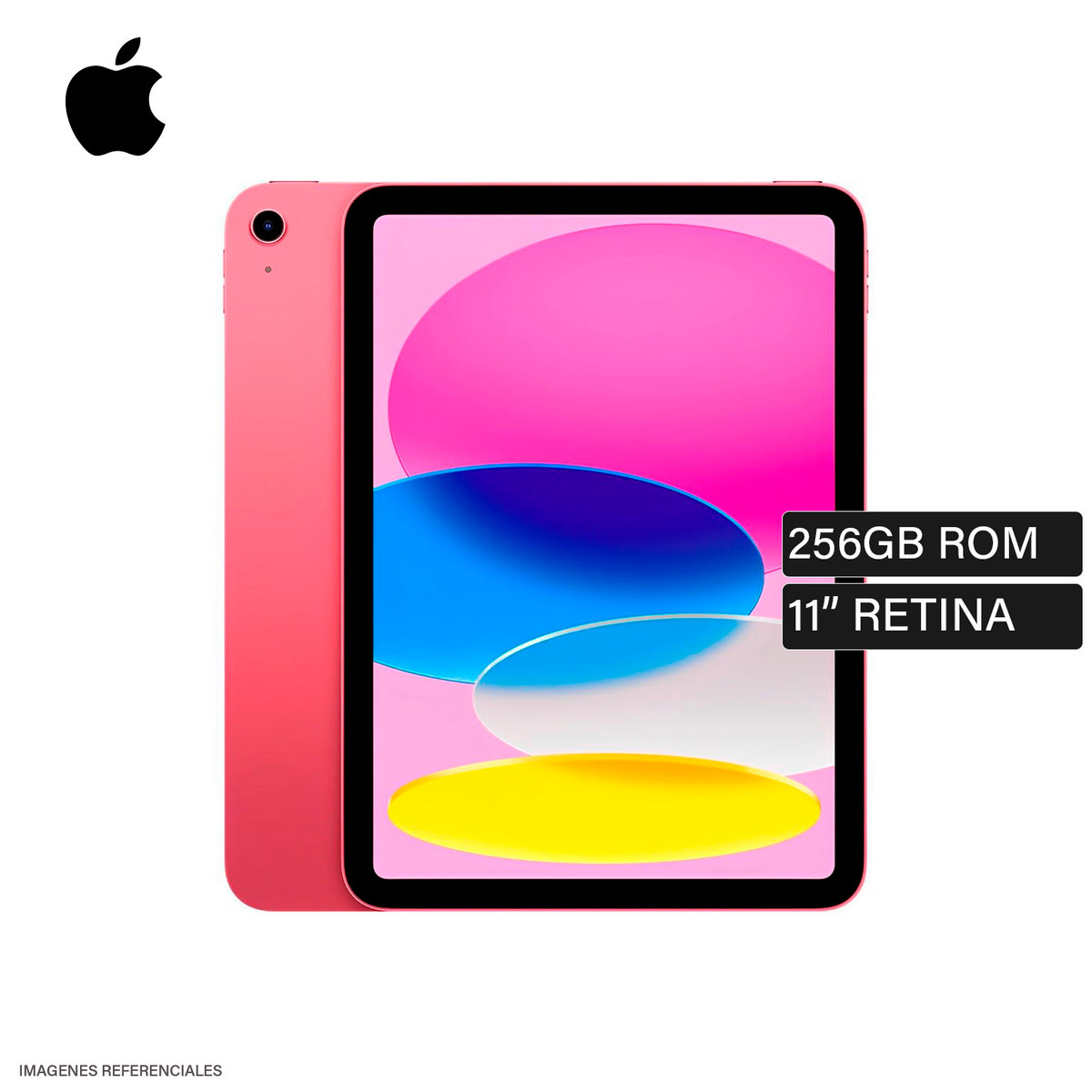 iPad 11th A3354 A16 Almacenamiento 256GB 11" IPS 12MP WiFi Bluetooth Pink