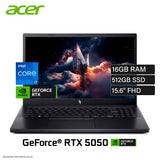 Laptop Acer Nitro V 15 ANV15-52-778V Intel Core i7 13620H Ram 16GB Disco 512GB SSD NVIDIA RTX 5050 8GB 15.6″ FHD Windows 11 (NH.U1PAA.003)