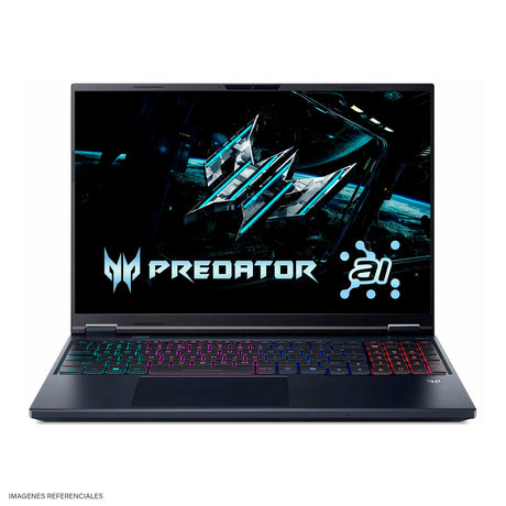 Laptop Acer Predator Helios Neo 16 AI PHN16-73-7689 Intel Core Ultra 7 255HX Ram 32GB Disco 1TB SSD NVIDIA RTX 5070 8GB 16″ WQXGA FreeDOS Teclado Español