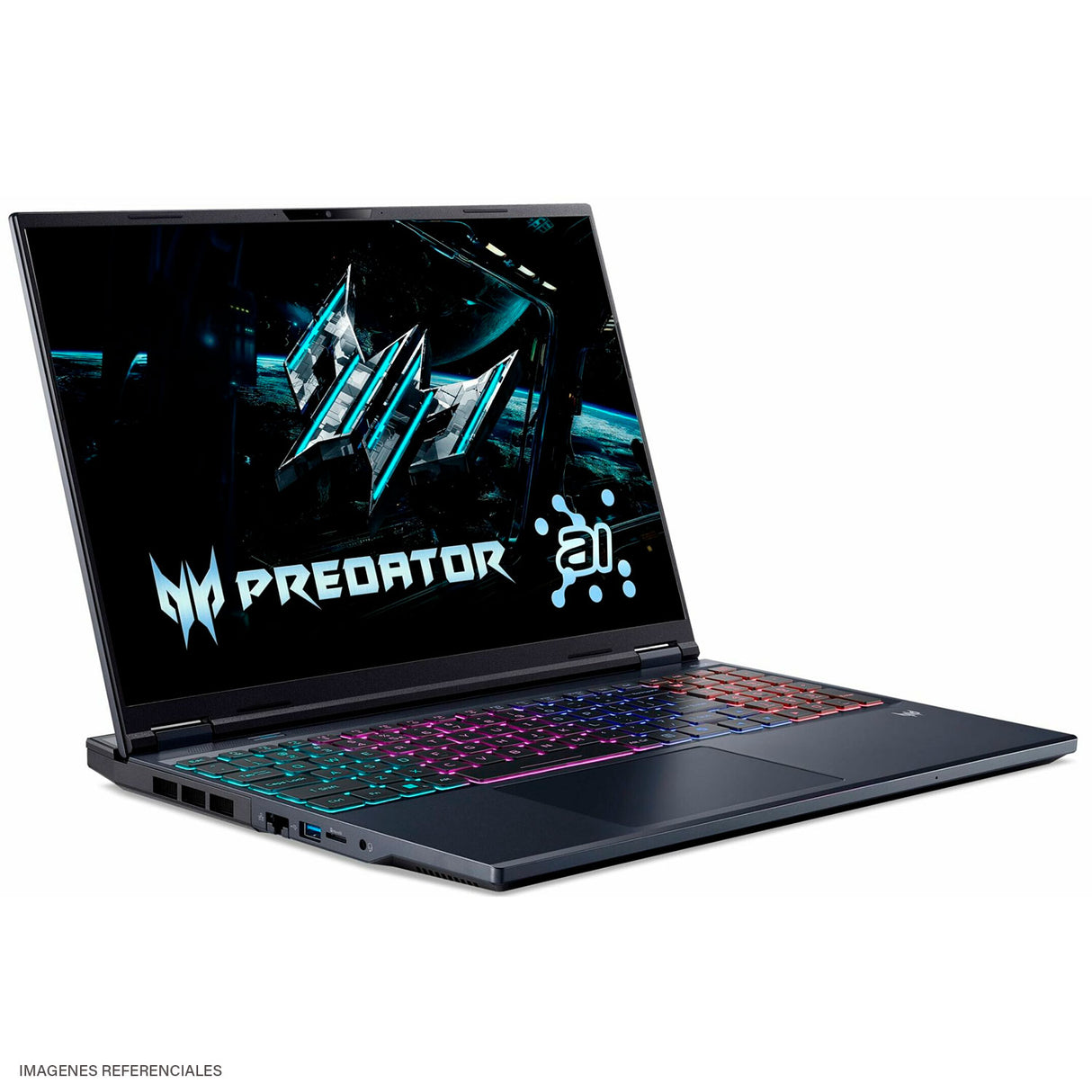 Laptop Acer Predator Helios Neo 16 AI PHN16-73-7689 Intel Core Ultra 7 255HX Ram 32GB Disco 1TB SSD NVIDIA RTX 5070 8GB 16″ WQXGA FreeDOS Teclado Español