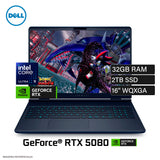 Laptop Dell Alienware Area-51 16 AA16250 Intel Core Ultra 9 275HX 32 GB RAM 2 TB SSD NVIDIA RTX 5080 16 GB Pantalla 16" WQXGA Windows 11