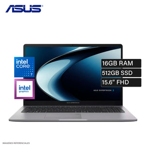 Laptop ASUS ExpertBook P1503CVA-S72120 Intel Core 7 240H Ram 16GB Disco 512GB SSD 15.6″ FHD FreeDOS