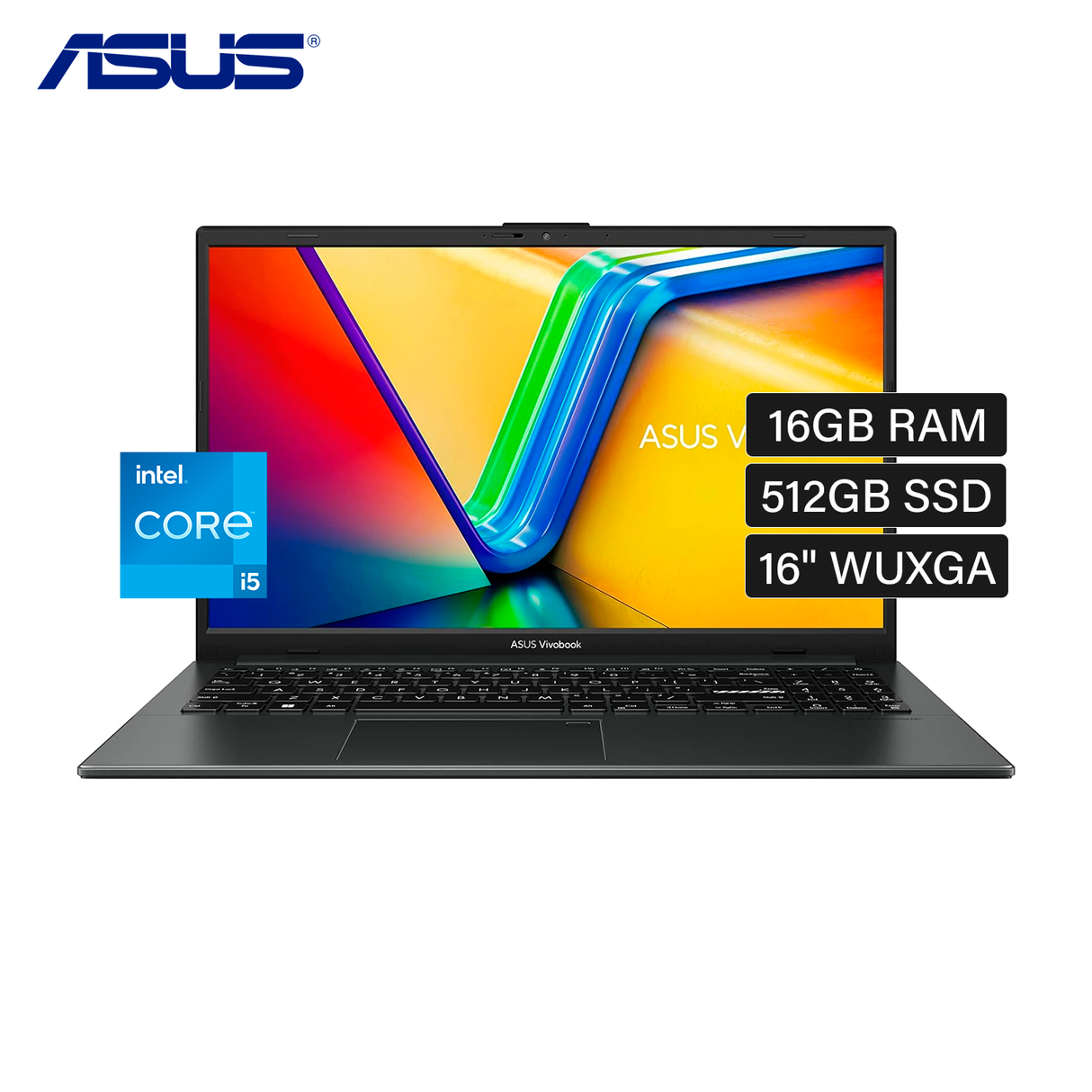 Laptop ASUS Vivobook 16 X1605ZA-MB292 Intel Core i5 12500H RAM 16GB Disco 512GB SSD 16" WUXGA FreeDos