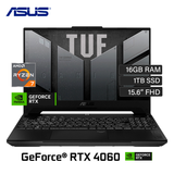 Laptop ASUS TUF Gaming FA507NV-LP153 Ryzen 7 7735HS RAM 16GB Disco 1TB SSD Video Nvidia RTX 4060 8GB 15.6" FHD FreeDos