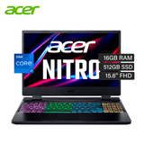 Laptop Acer Nitro 5 AN515-58-73RS Intel Core i7 12650H Ram 16GB Disco 512GB SSD Video Nvidia RTX 4050 6GB 15.6" FHD Windows 11