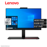 All in One Lenovo AIO ThinkCentre M70a Intel Core i7-10700 RAM 16GB Disco 512GB SSD 21.5" Full HD Windows 11 Pro (11CLS1AT00) Open Box