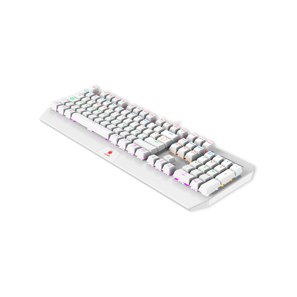 Kit Gaming Teclado Mecanico + Mouse Antryx GC-5100 White Red Switch