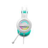 Audífonos C/Micrófono Antryx Iris-W Turquoise 7.1 Virtual USB