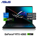Laptop Asus ROG Zephyrus G16 GU603VV-G16.I74060 Intel Core i7 13620H Ram 16GB Disco 512GB SSD Video 8GB Nvidia RTX 4060 16″ WUXGA Windows 11