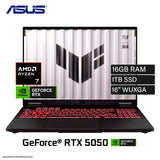 Laptop Asus TUF Gaming A16 FA608UH-RV006W AMD Ryzen 7 260 Ram 16GB Disco 1TB SSD NVIDIA RTX 5050 8GB 16″ WUXGA Windows 11