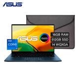 Laptop Asus ZenBook UX5401ZA-L7060W Intel Core i7 12700H RAM 16GB Disco 512GB SSD 14” OLED WQXGA Windows 11 Open Box