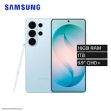Celular Samsung Galaxy S26 Ultra RAM 16GB Almacenamiento 1TB 6.9" QHD+