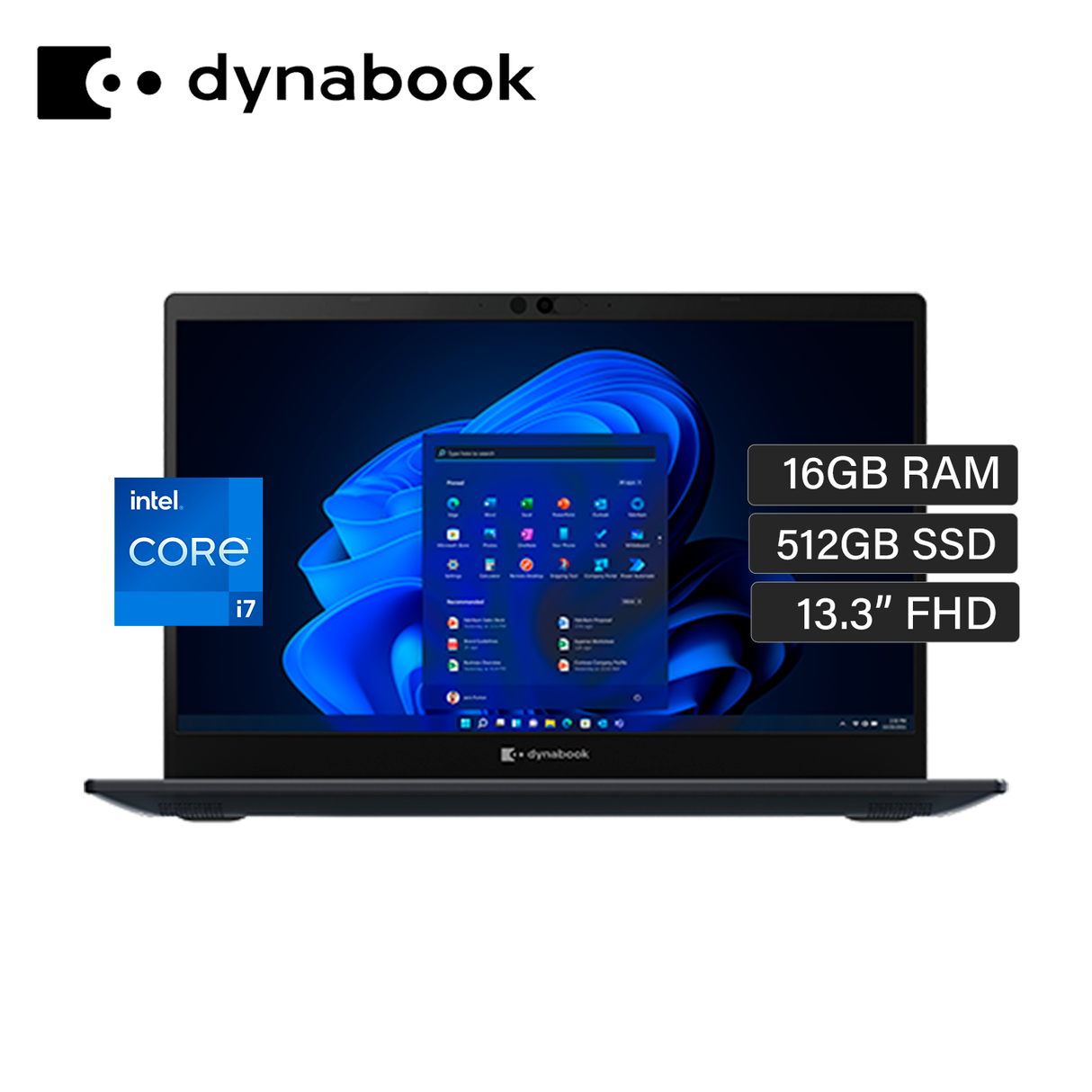 Dynabook Portage X30l-K33670p Intel Core i7 1260P RAM 16GB Disco 512GB SSD 13.3" Windows 10 Pro