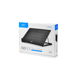 Cooler para Laptop DeepCool N9 EX Black Aluminio