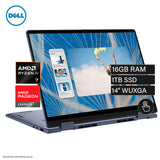 Laptop Dell 14 PLUS 2 En 1 Ryzen AI 7 350 RAM 16GB Disco 1TB SSD 14" WUXGA TACTIL Windows 11