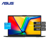 Laptop ASUS Vivobook 15 E1504GA-NJ231 Intel Core i3 N305 RAM 8GB Disco 512GB SSD 15.6" FHD