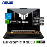 Laptop Asus TUF Gaming FX507ZC4-HN005 Intel Core i5 12500H Ram 8GB Disco 512GB SSD Video Nvidia RTX 3050 4GB 15.6" FHD FreeDos