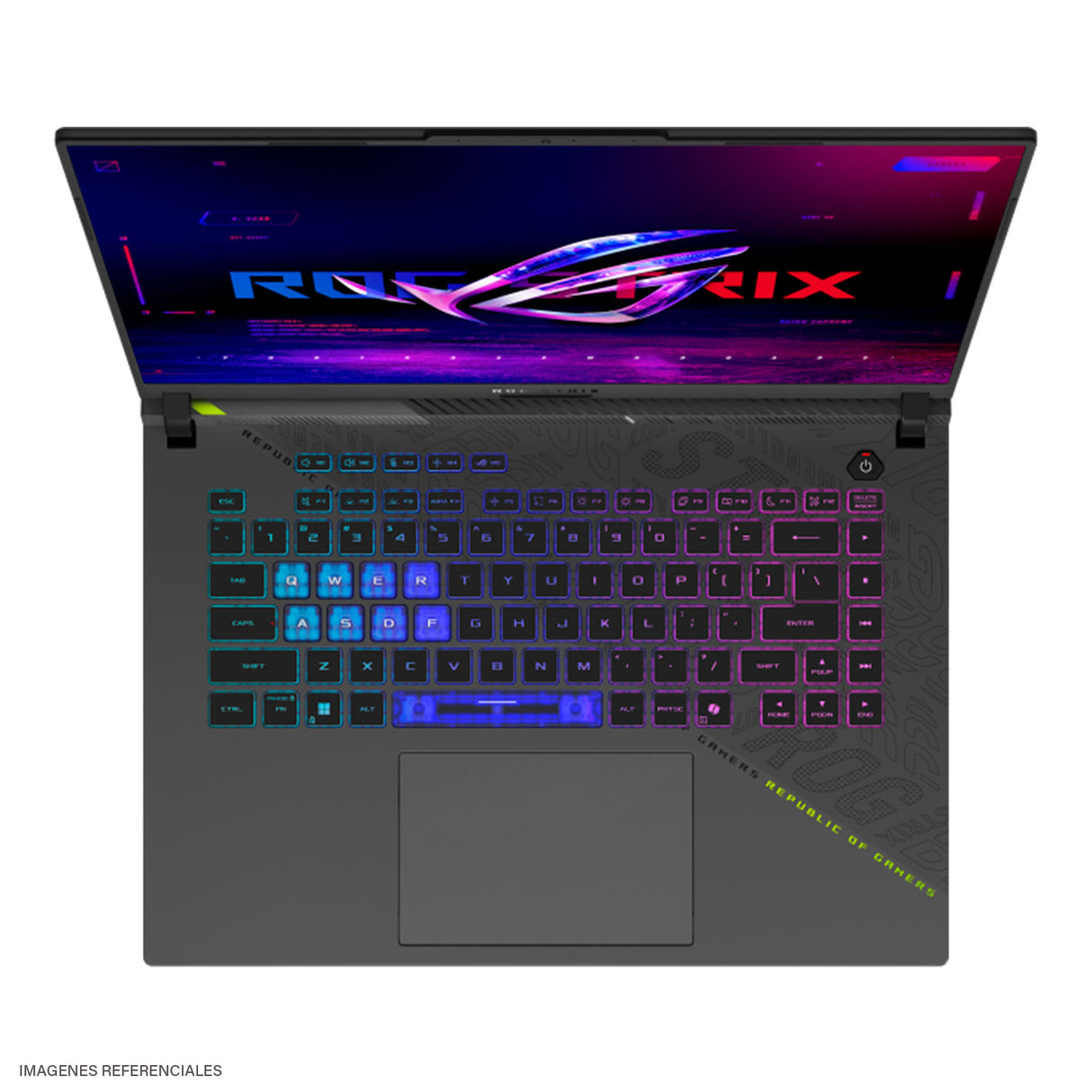 Laptop Asus ROG Strix G16 G614PP-WH94 Ryzen 9 8940HX RAM 16 GB Disco 1 TB SSD NVIDIA RTX 5070 8 GB 16" WQXGA Windows 11 (90NR0L67-M004S0)
